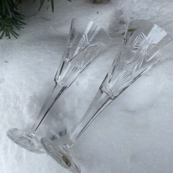 Waterford Millennium Universal Toasting Flute Pair - Picture 5 of 8